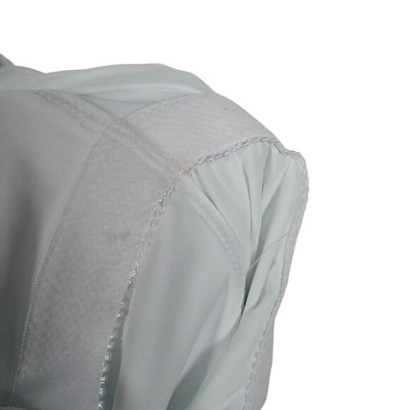 Flawed Andie Swim Women's Small White The Amalfi Ribbed Swimsuit Padded 2127 - Picture 7 of 12